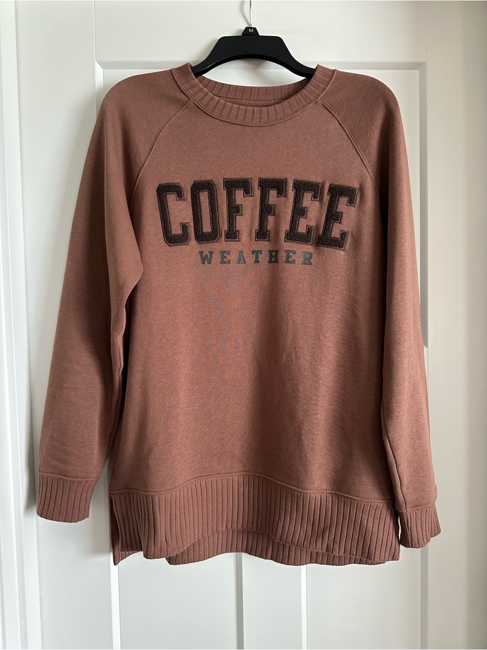 Coffee Weather Sweater NWOT